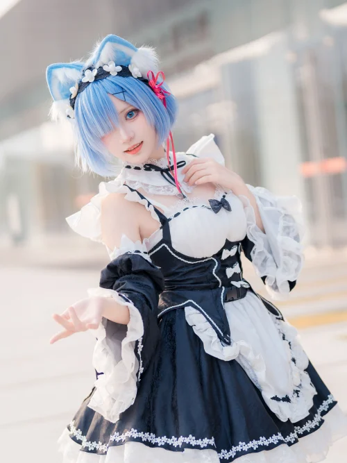 花柒Hana 萤火虫动漫嘉年华 猫猫蕾姆