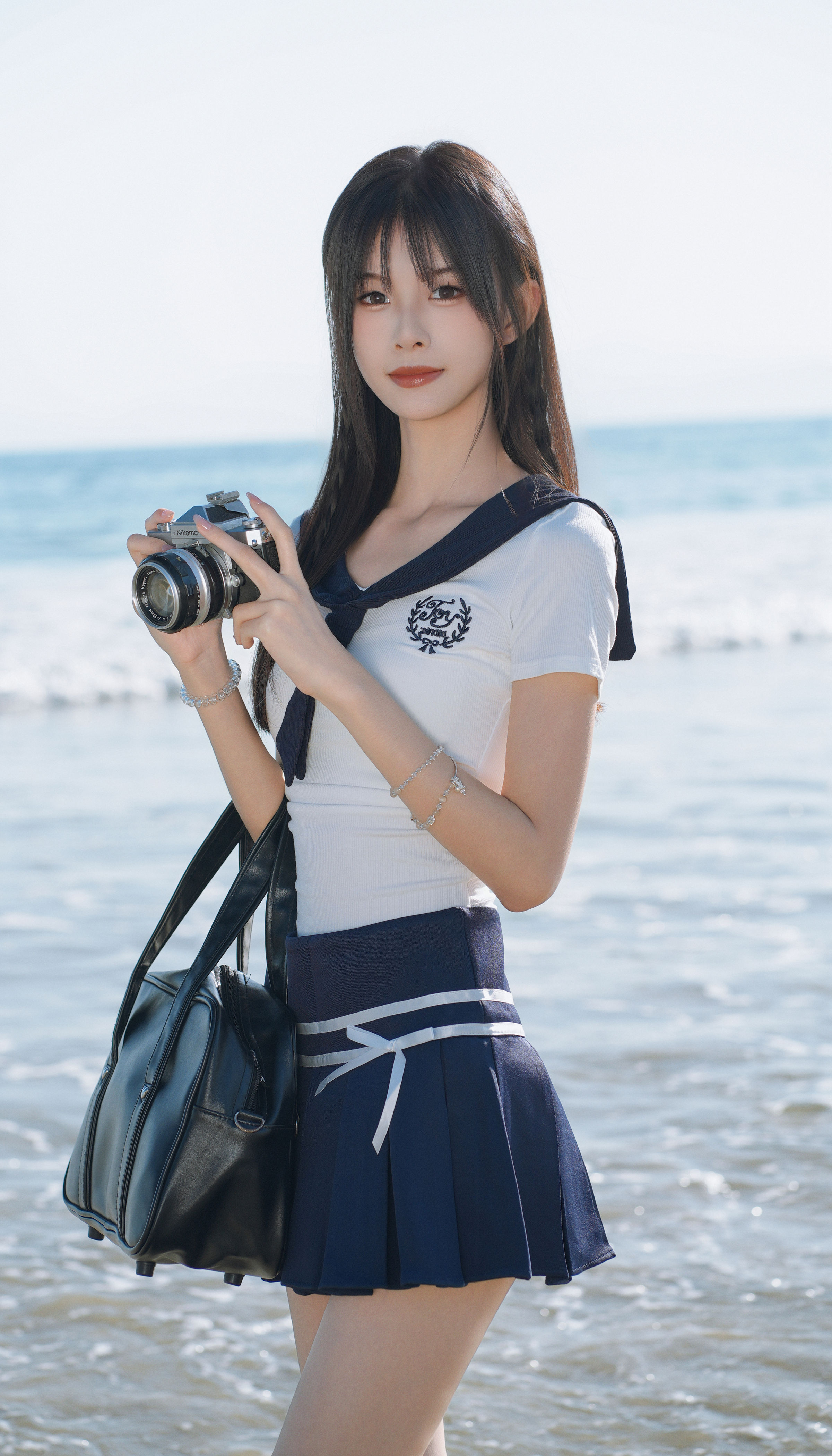 海邊JK少女 小了個飛象