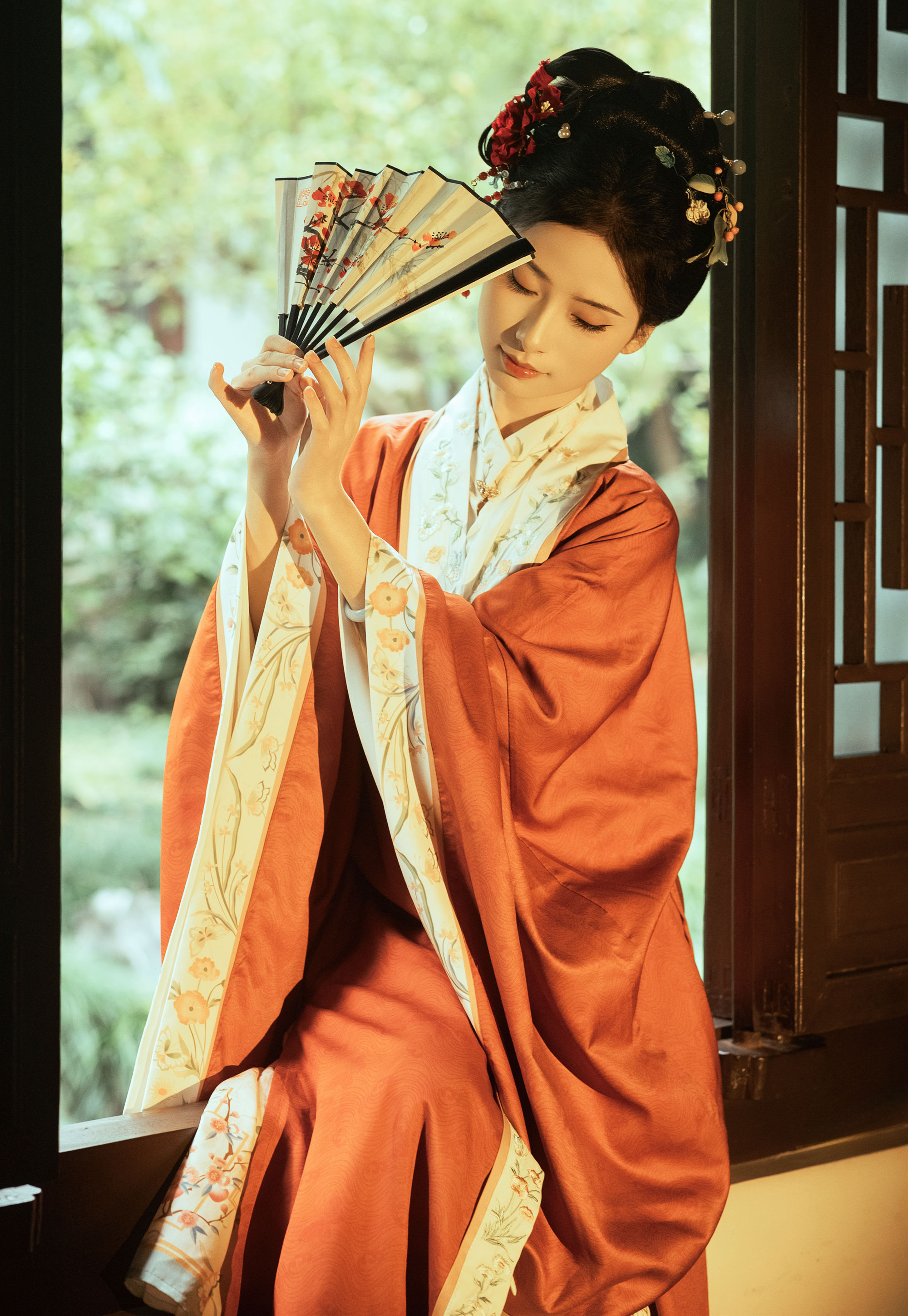 秋遊故寺 眸小妖古裝美女