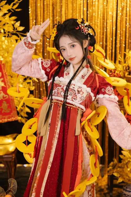 蛇年大吉 銜鹿