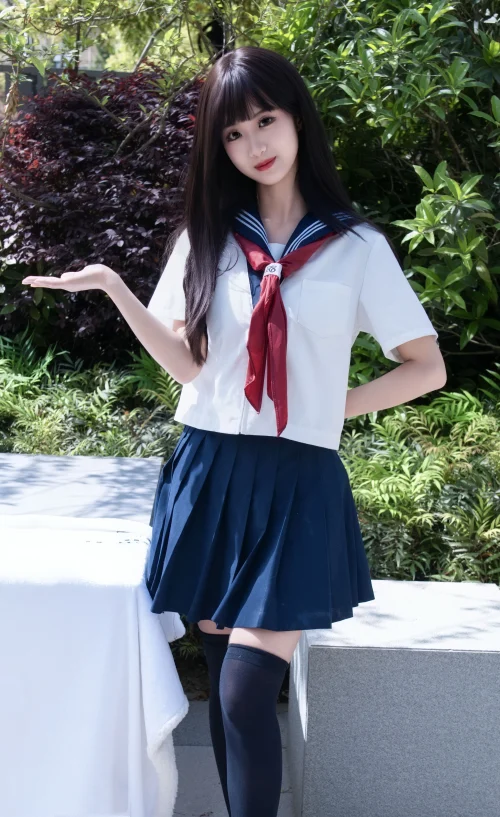 小甜桃 JK制服