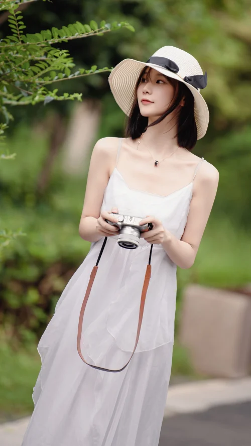 夏日笑顏如花