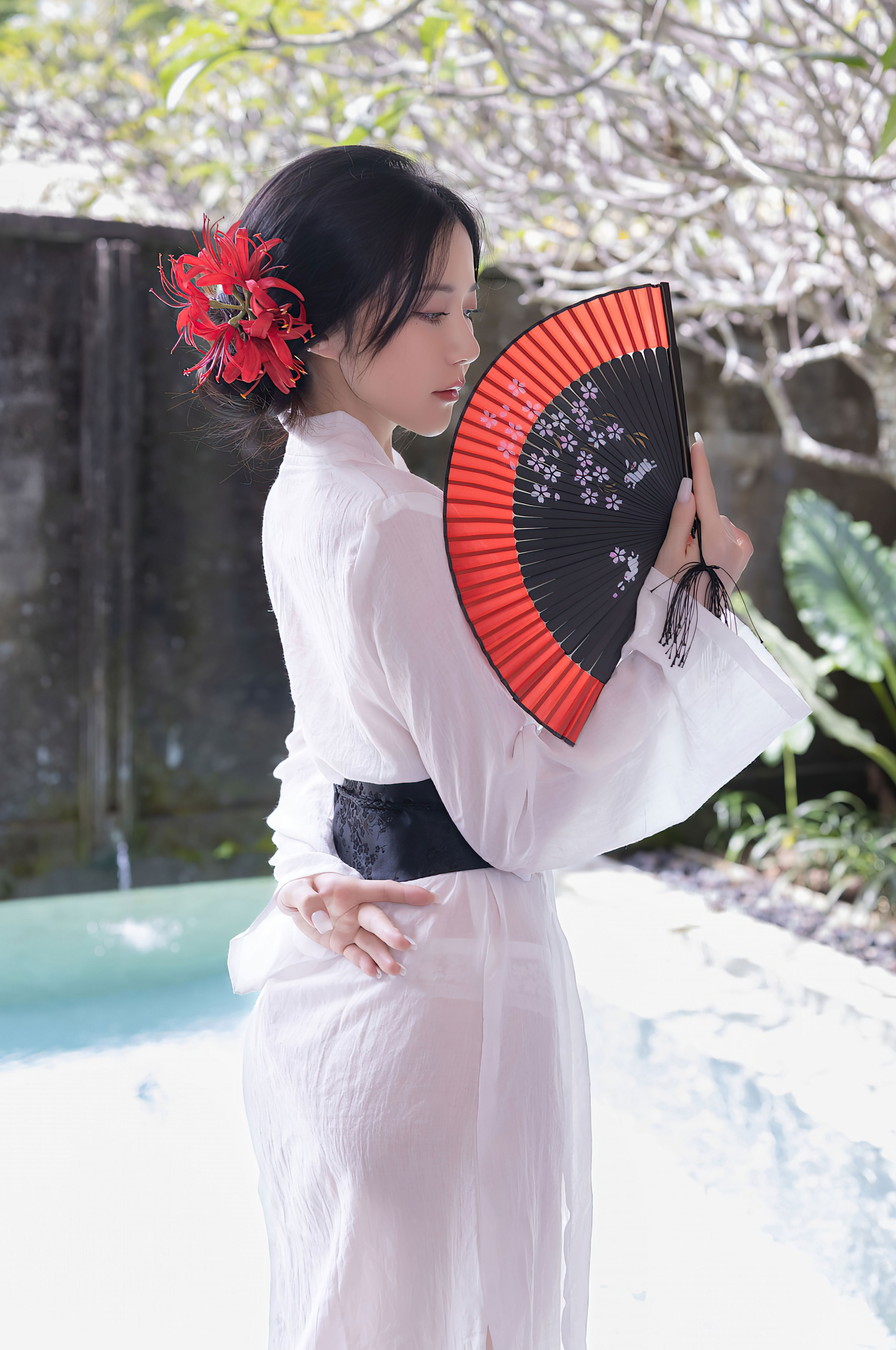魚子醬Fish 櫻花和服