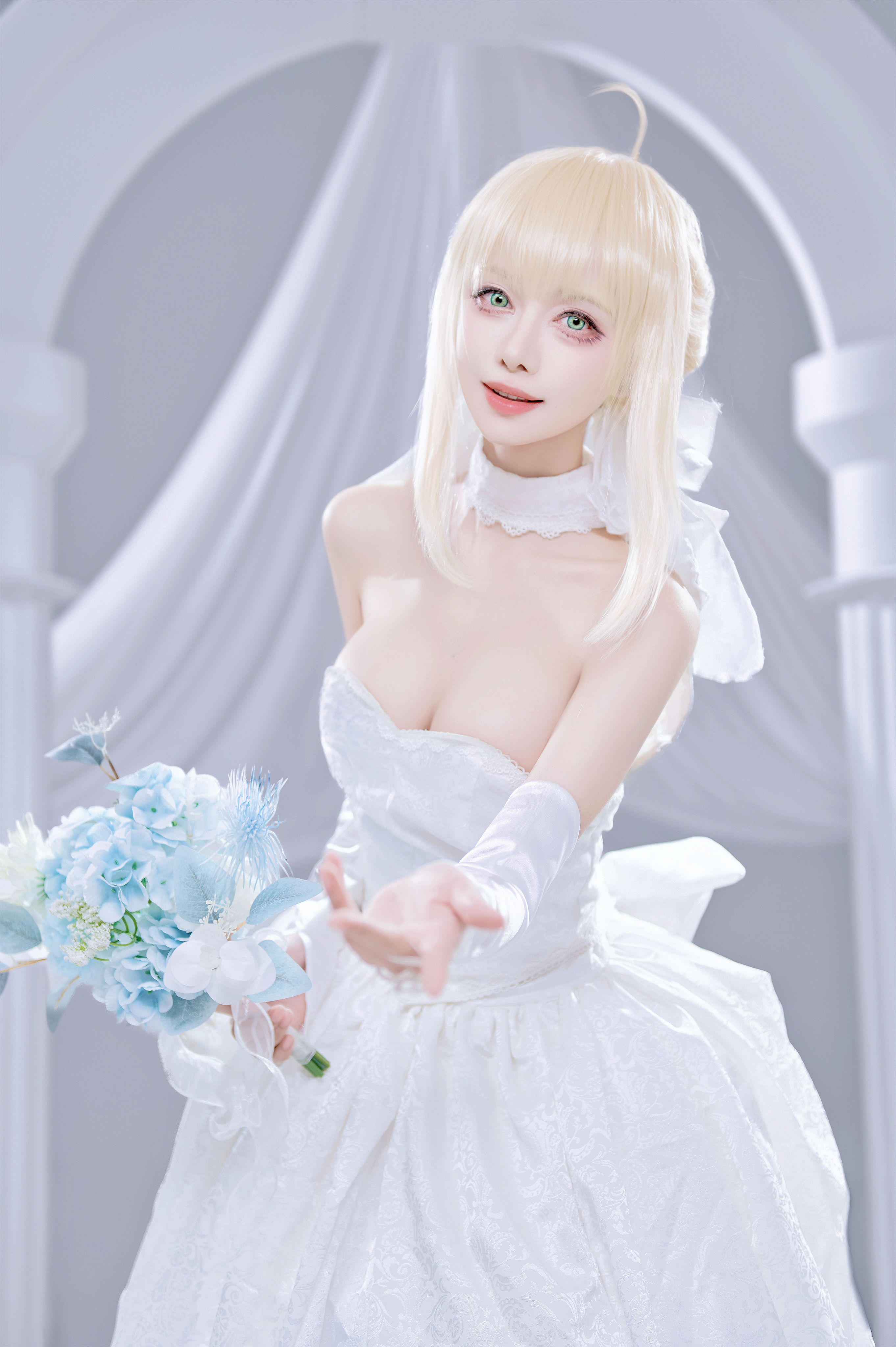 Shika小鹿鹿 FGO Saber花嫁