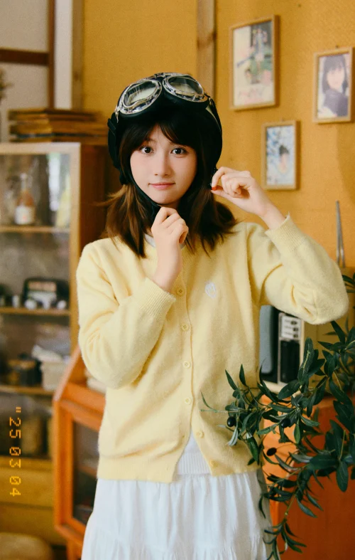初春少女正在发芽