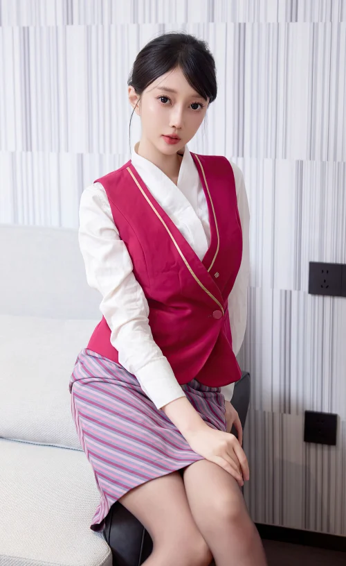 玥儿玥 气质空乘